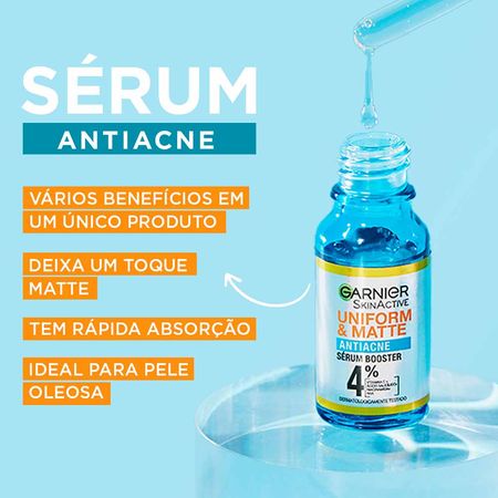 Sérum-Facial-Garnier-Uniform-&-Matte-Antiacne-15ml--4